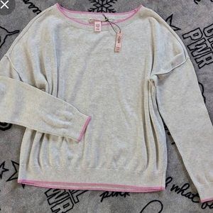Victorias Secret Cashmere Blend Love Sweater